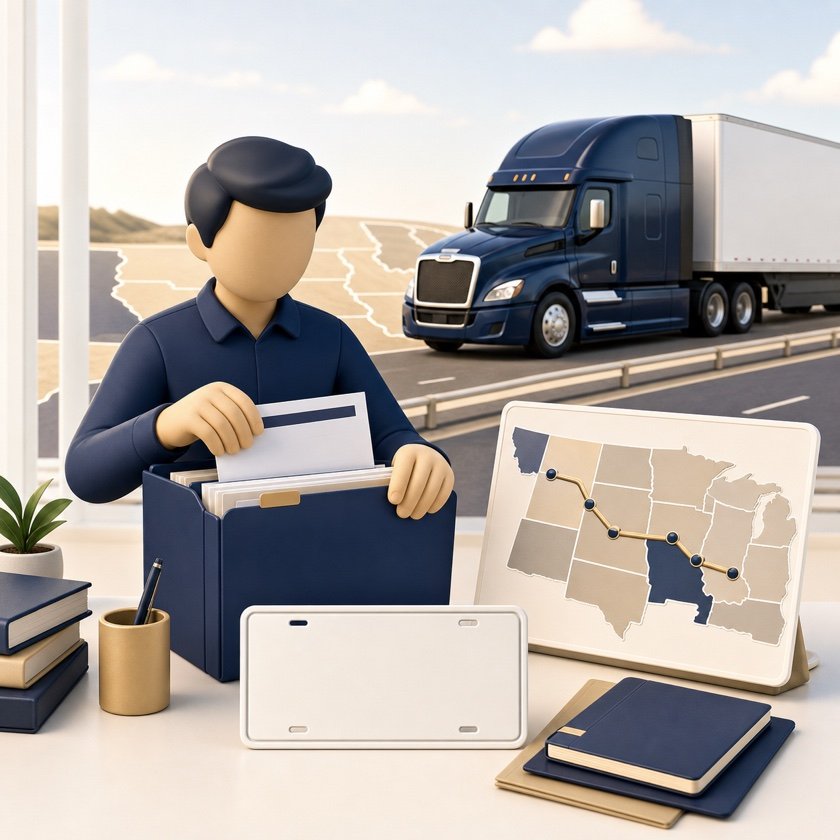 Carrier preparando documentos y registro para su aplicación inicial IRP